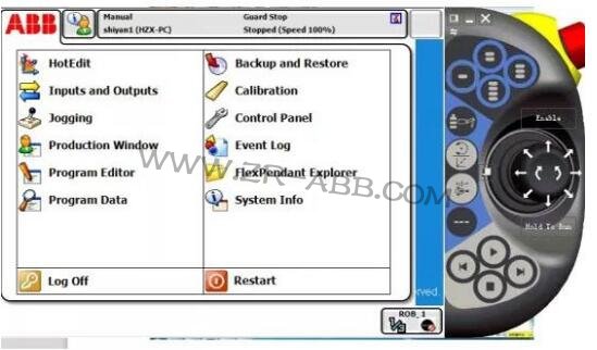 ABB�C����̓�Mʾ����ϵ�y(t��ng)��(y��ng)���c���`