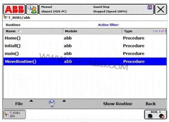ABB�C����̓�Mʾ����ϵ�y(t��ng)��(y��ng)���c���`